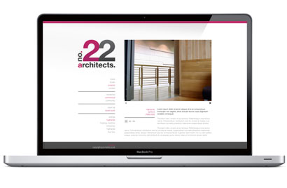No. 22 Architects Website
