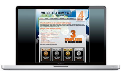 Design 4 Charities website.