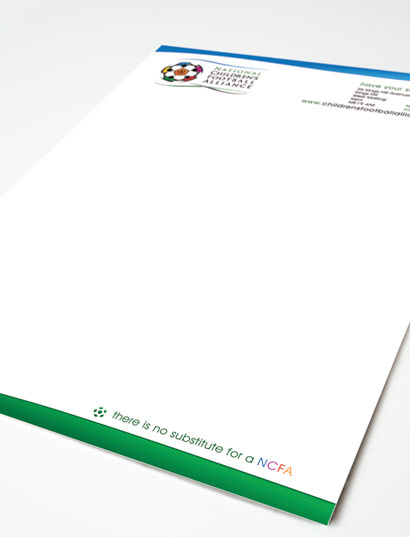 National Children's Football Alliance logo.