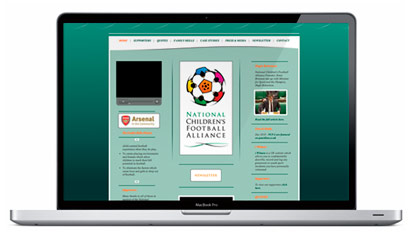 National Children's Football Alliance home page