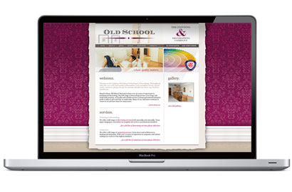 Old School, The Painting & Decorating Company website