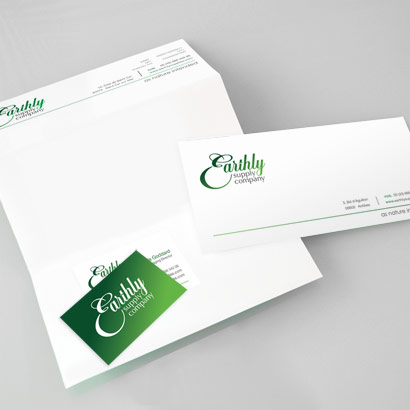 Earthly Suply Company Stationary