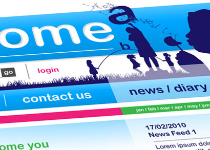 Junior School website template.