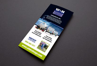 WH Drainage DL Leaflet